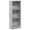 vidaXL Regal za knjige boja betona 40x24x109 cm konstruirano drvo