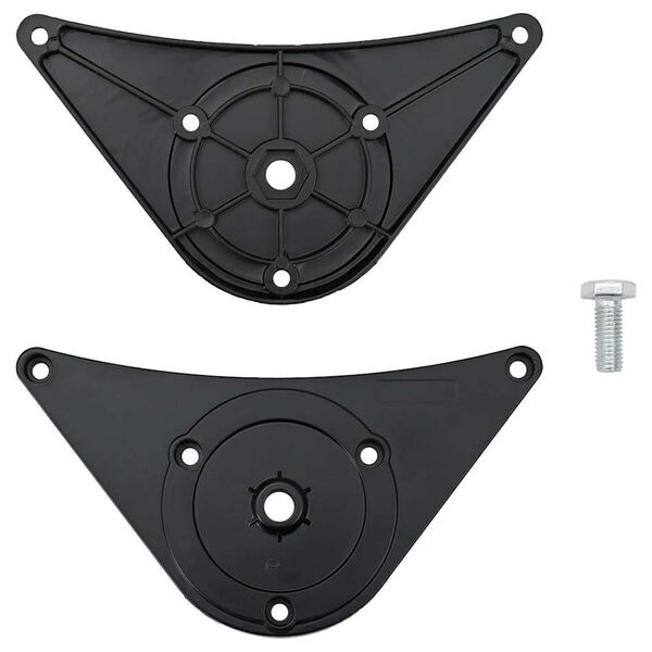 4 noge za stol podesive visine crne 870 mm