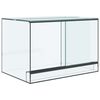 vidaXL Terarij s pohranom *Transparent*an 60 x 40 x 40 cm Stakl