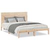 vidaXL Dugi okvir kreveta bez madraca 160 x 220 cm masivno drvo