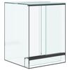 vidaXL Terarij s pohranom *Transparent*an 30 x 30 x 40 cm Stakl