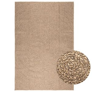 vidaXL Tepih ZIZUR 200 x 290 cm s izgledom jute unutarnji i vanjski