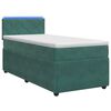 vidaXL Boxspring krevet s madracem Tamnozelena 90 x 200 cm Bar&scaron;un