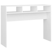 vidaXL Konzolni stol bijeli 105 x 30 x 80 cm od iverice