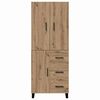 vidaXL Highboard s ladicama 2 pcs Umjetnički hrast 69,5 x 34 x 180 cm