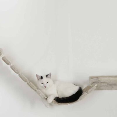 Kerbl zidna penjalica za mačke Mount Everest drvena bež