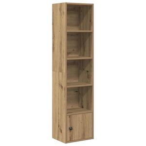 vidaXL Regal za knjige boja hrasta 31x24x127 cm konstruirano drvo