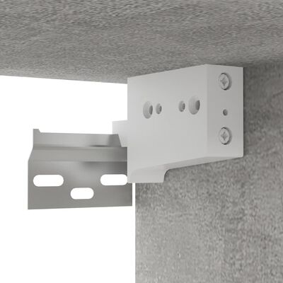 vidaXL 10-dijelni set TV ormarića siva boja betona od iverice