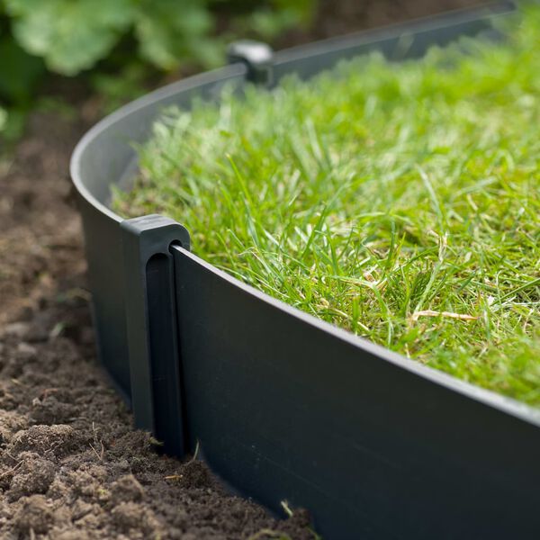 Nature vrtni klinovi za učvr&scaron;ćivanje 10 kom crni