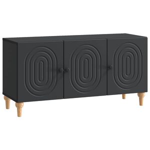 vidaXL TV ormar 99 x 34,5 x 50 cm Crna Konstruirano drvo