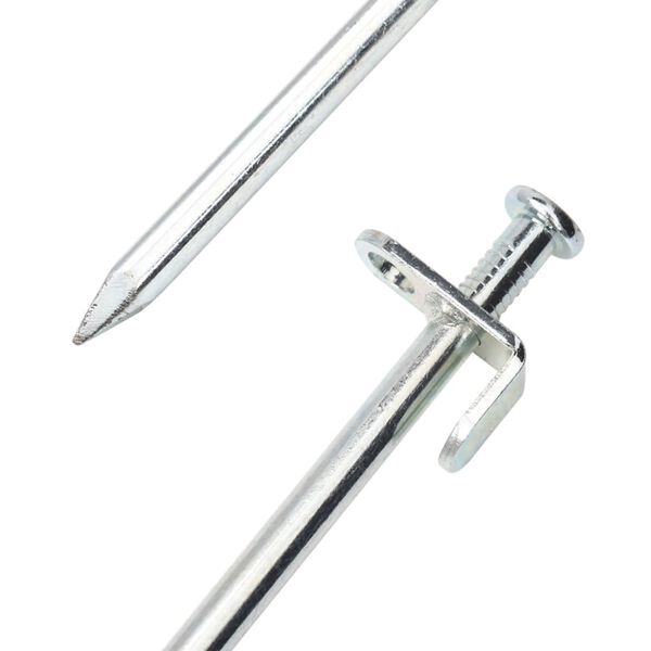 vidaXL Klinovi za &scaron;ator 24 kom 30 cm 8 mm od pocinčanog čelika