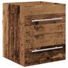 vidaXL Ormarić za umivaonik Staro drvo 38,5 x 41 x 48 cm