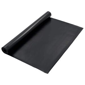 vidaXL Podni mat Crna 1,2 x 5 m Guma