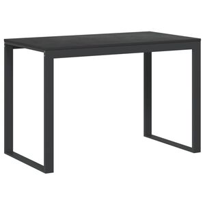 vidaXL Stol za računalo crni 110 x 60 x 73 cm od iverice