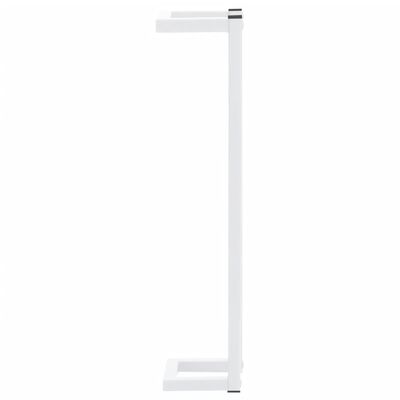 vidaXL Stalak za ručnike bijeli 12,5 x 12,5 x 60 cm čelični