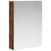 vidaXL Kupaonski ormar s ogledalom Staro drvo 50 x 14,5 x 70 cm
