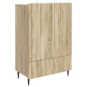 vidaXL Kreveta Hrast sonoma 66 x 34,5 x 97 cm Konstruirano drvo