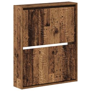 vidaXL Ormar za cipele na zidu DELFT 71 x 17 x 86 cm Konstruirano drvo