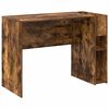 vidaXL Stol Dimljeni hrast Konstruirano drvo 109 x 50 x 78 cm