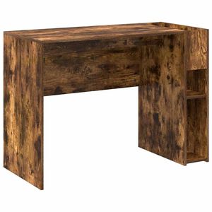 vidaXL Stol Dimljeni hrast Konstruirano drvo 109 x 50 x 78 cm
