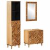 vidaXL Set ormarića za kupaonicu 3 kom. 62 x 33 x 58 cm