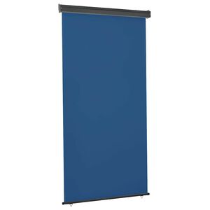 vidaXL Balkonska bočna tenda 125 x 250 cm plava
