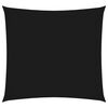 vidaXL Jedro protiv sunca od tkanine Oxford četvrtasto 5 x 5 m crno