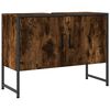 vidaXL Kupaonski ormarić za umivaonik boja hrasta 80x33x60 cm drveni