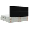vidaXL Krevet s od storage Svijetlo siva 180 x 200 cm Bar&scaron;un