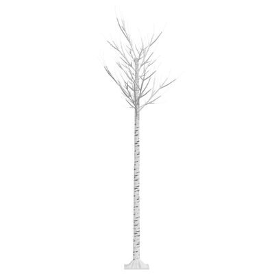 vidaXL Božićno drvce 200 LED žarulja 2,2 m šarene s izgledom vrbe