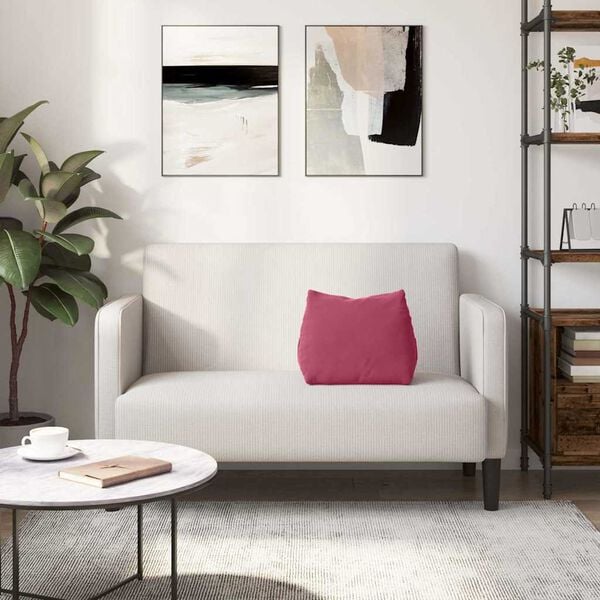 vidaXL Jastuk za leđa Vinska crvena 45 x 20 x 35 cm Kordura tekstil