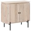 vidaXL Kreveta 70 x 30 x 65 cm Čvrsto Mango Drvo i Inženjersko Drvo