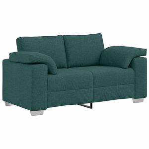 vidaXL Sofa Tamnozelena 160 x 80 x 82 cm tkanina