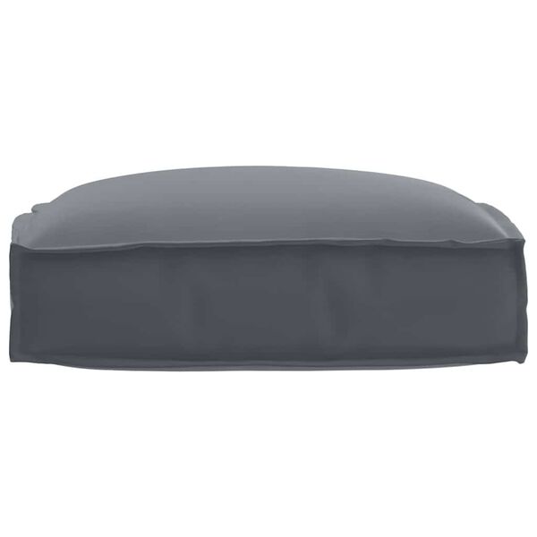 vidaXL Jastuk za sjedalo od paleta Antracit 50 x 50 x 12 cm