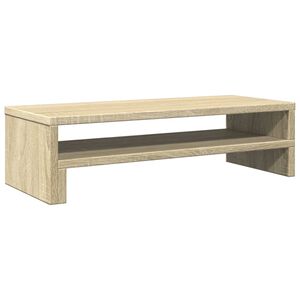vidaXL Stalak za monitor boja hrasta 54x22x15 cm konstruirano drvo