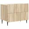 vidaXL Noćni ormar Hrast sonoma 62 x 34,5 x 49,5 cm Konstruirano drvo