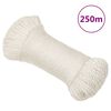 vidaXL Radno uže bijeli 3 mm 250 m od polipropilena