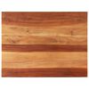 vidaXL Stolna ploča od masivnog drva bagrema 25 - 27 mm 70 x 90 cm