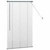 vidaXL Venecijanski zastore Tamno siva 130 x 75 cm Aluminij