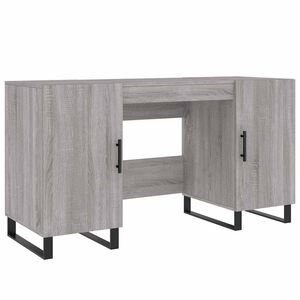 vidaXL Radni stol boja hrasta sonome 140x50x75 cm konstruirano drvo