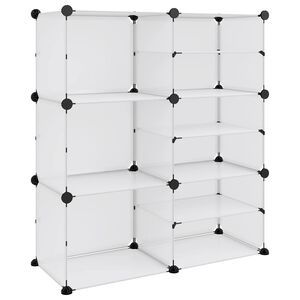 vidaXL Stalak za cipele prozirni 84 x 31,5 x 93 cm PP