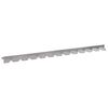 vidaXL Ograda oko Travnjaka 10 pcs 102 x 4 x 4 cm Čelik Srebrna