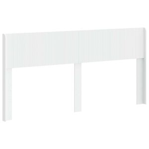 vidaXL Uzglavlje Bijela Konstruirano drvo