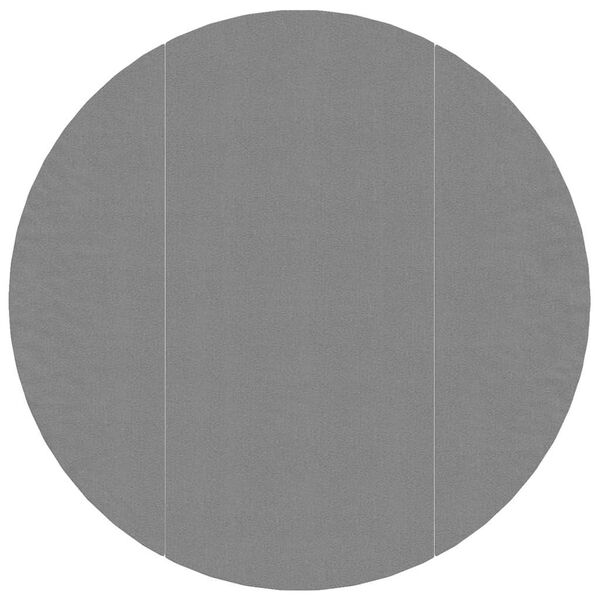 vidaXL Platno za tlo ispod bazena svjetlosivo &Oslash;366 cm poliesterska