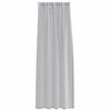 vidaXL Voile zavjesa 2 pcs Tamno siva 225 x 140 cm Poliester