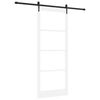 vidaXL Klizna vrata ORKDAL Bijelo 93 x 232 cm
