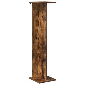 vidaXL Stalak za biljke Dimljeni hrast 25 x 25,5 x 100,5 cm