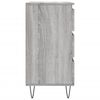 vidaXL Komoda sivog hrasta sonome 60x35x70 cm od konstruiranog drva