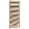 vidaXL Ormarna vrata Prirodna 49,5 x 2,1 x 110 cm Masivna borovina