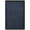 vidaXL Otirač prugasti plavi 80 x 120 cm